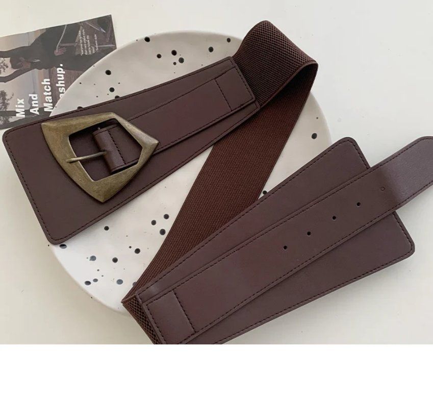 Cinture: 2x Arma Cosmopolit breiter Gürtel (schwarz und braun) – Nuovo e nell'imballaggio originale da Lausanne venduto da FASHION-WORLD-SHOP 3