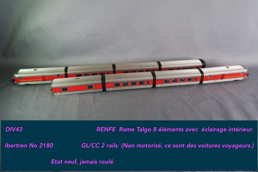 COMPLÉMENT TALGO PENDULAR 200, 2 éléments, 1CL, RENFE, Ep V - ARNOLD HN4464 - N EUR 71,13 - FR