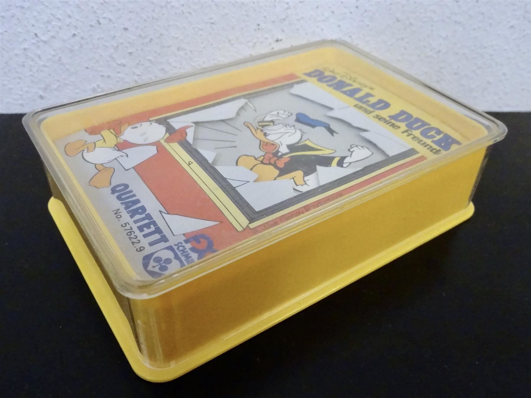 Giochi: schönes altes Quartett DONALD DUCK – Usato da Kerzers venduto da wisaundso 1