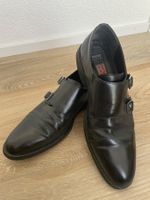 DOPPEL MONKSTRAP AUS LEDER Herrenschuh