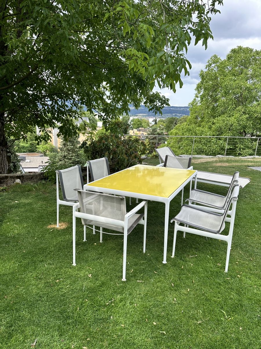 Knoll Tischset: Original Knoll Richard Schultz 1966 Gartenmöbel Set – Gebraucht aus Zollikon von Melissa2308 3