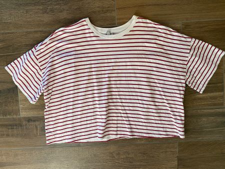 Asos T-Shirt gestreift rot weiss Gr. 52