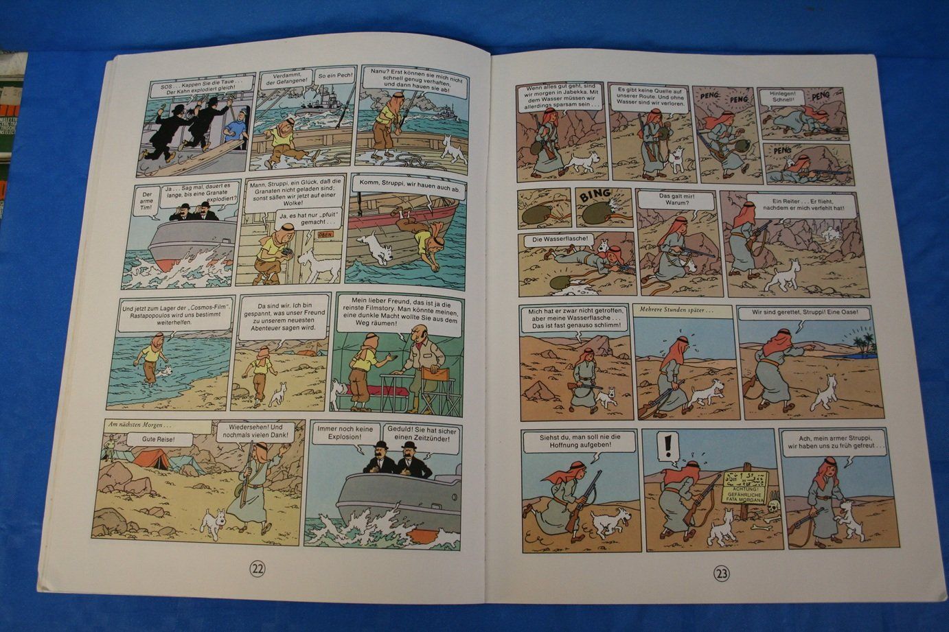 Comics: Tim und Struppi - Die Zigarren des Pharaos – Gebraucht aus Wettingen von zibi137 2