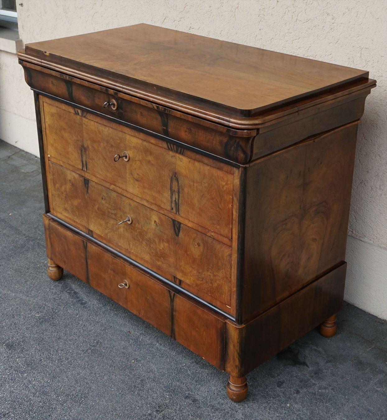 Cassettiere: edle antike Kommode Louis Philippe - Biedermeier – Usato da Meggen venduto da Trouvaillen 2