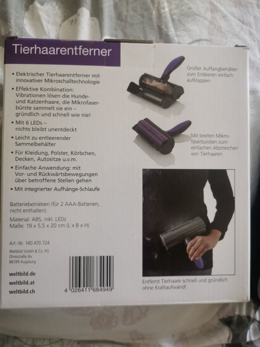 Aspirapolveri & Accessori: Tierhaarentferner – Nuovo e nell'imballaggio originale da Chur venduto da Geena1 1