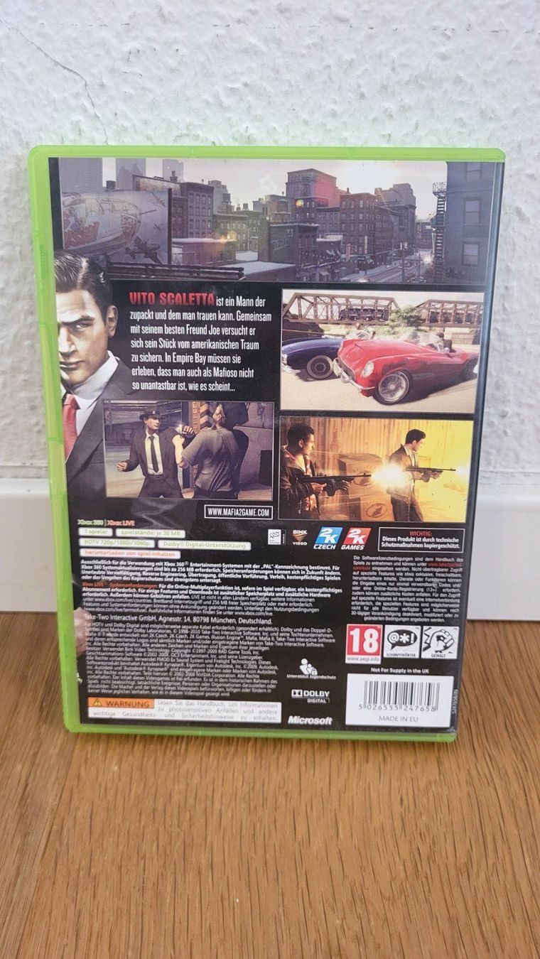 Microsoft Giochi: Xbox 360 - Mafia 2 – Usato da Münsingen venduto da DigitaleSpielecke 1