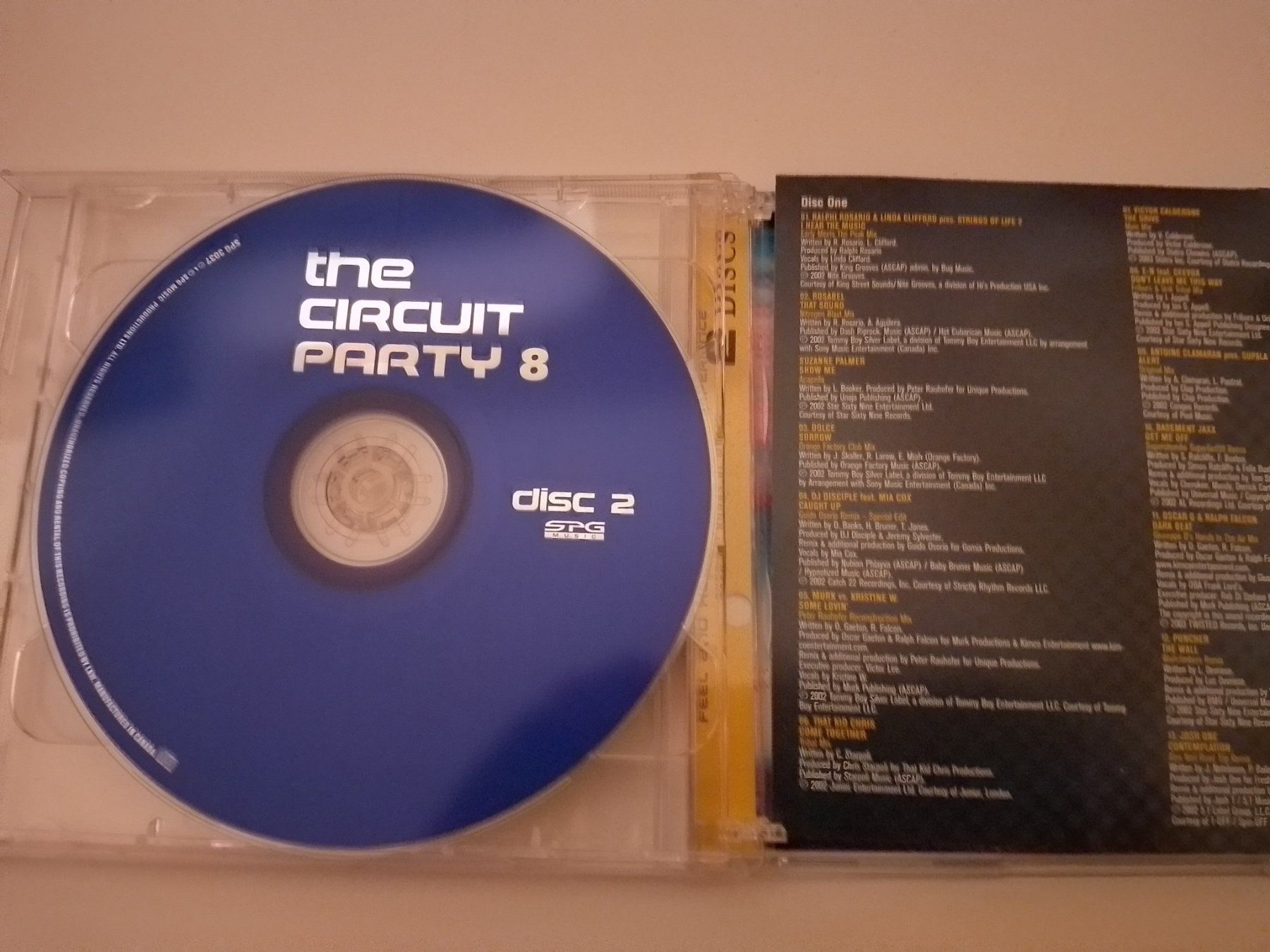 CD: CD The circuit party vol. 6 - 2001 double CD mix – Usato da Echandens venduto da Gamora32 2
