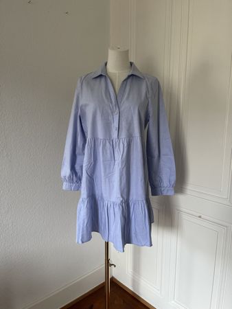 Zara Light Blue Mini Dress, size M, Summer Collection!