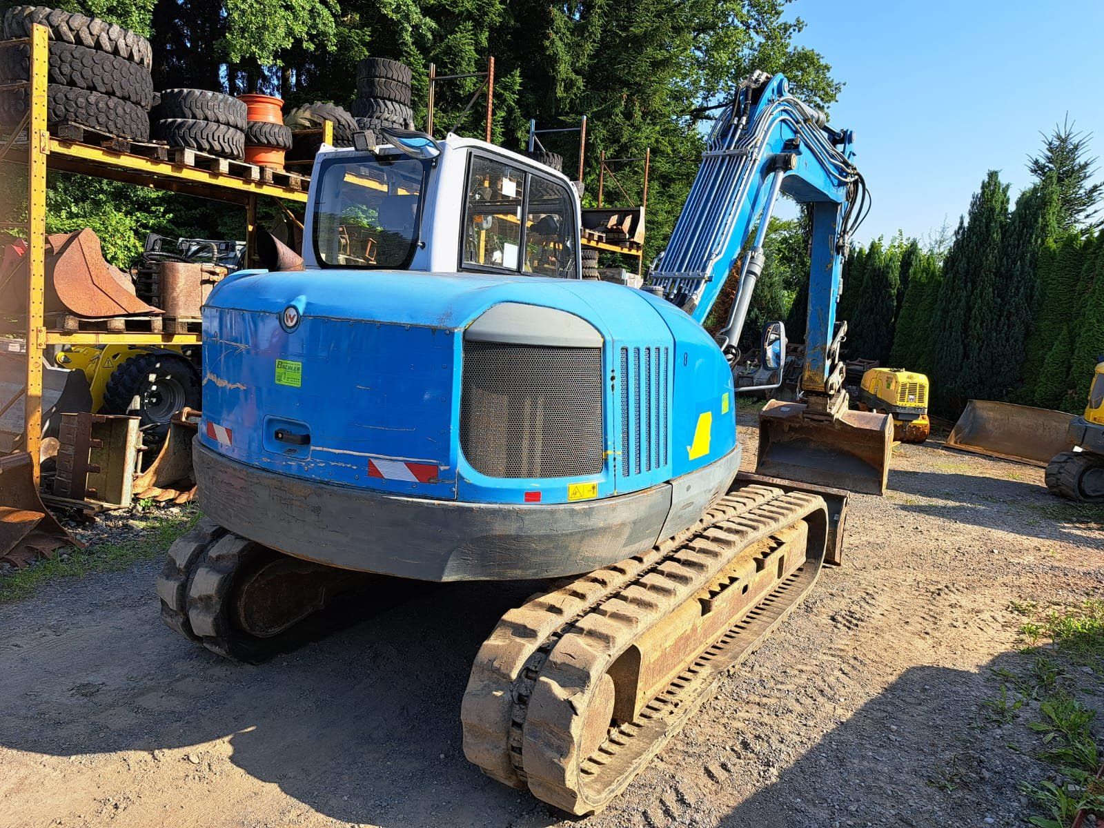 Wacker Neuson Escavatori: Raupenbagger Wacker Neuson 14504 – Usato da Rain venduto da Bob1000 2