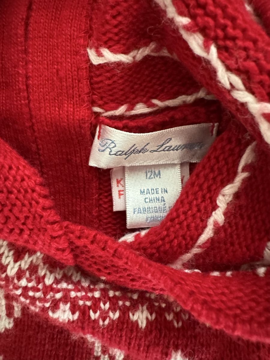 Ralph Lauren Pulls & Sweat-shirts: Weihnachtspulli Ralph Lauren Grösse 12M  – D'occasion à Galgenen par Vintluxe 2