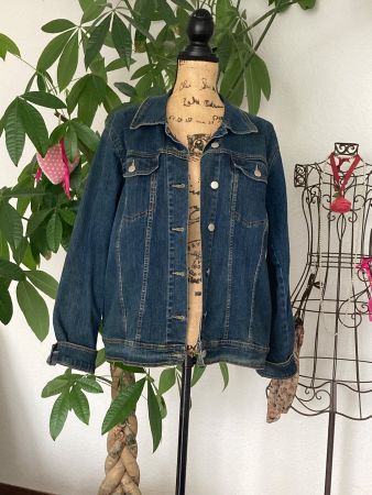 Denim Jeansjacke Gr. XL