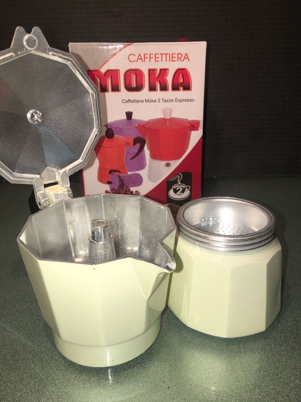 Macchine per caffè & Macchine per espresso: 2 tassen Café moka espresso – Nuovo e nell'imballaggio originale da Minusio venduto da graziano11 3