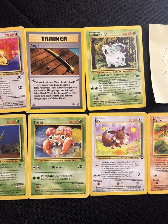 12 Pokémon-Karten Wizards Jungle (1) | Kaufen auf Ricardo