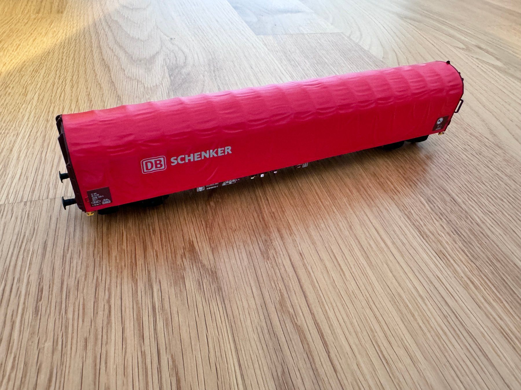 Märklin Modellini di ferrovie: Märklin 47105 DB Rils Schiebeplanenwagen H0 – Usato da Basel venduto da szbdsfrjs 3