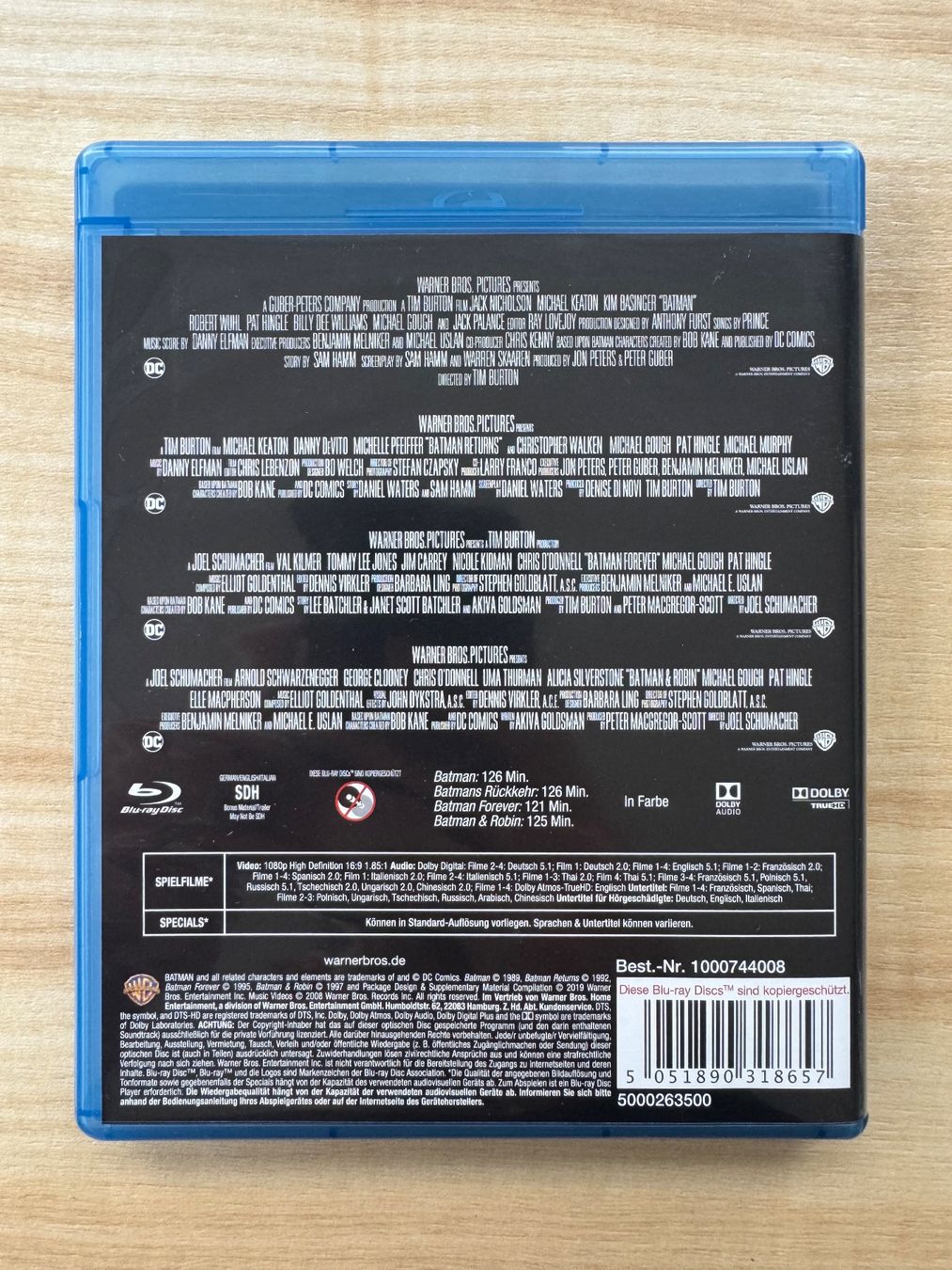 Tous les DVDs: Batman 1989 - 1997 Remastered – D'occasion à Ostermundigen par Rick-C137 3