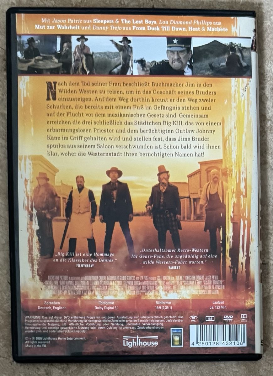 Tutti i DVDs: BIG KILL STADT OHNE GNADE  – Nuovo (secondo la descrizione) da Dietikon venduto da AndreaSch01 1