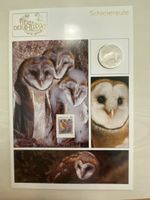 Numisbrief Tiere der Heimat Schleiereule Silber 999