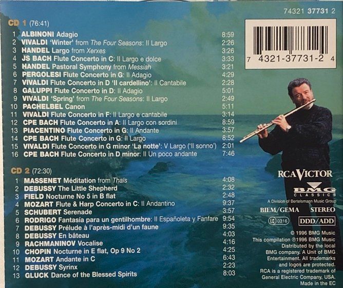 CD: James Galway - Classical mediations – Usato da Grüningen venduto da azulblanco 1