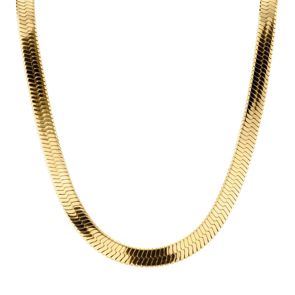 Liebeskind Catenine: Liebeskind Goldkette, Schlangenmuster, Statementkette – Nuovo e nell'imballaggio originale da Hölstein venduto da SelcCe 1