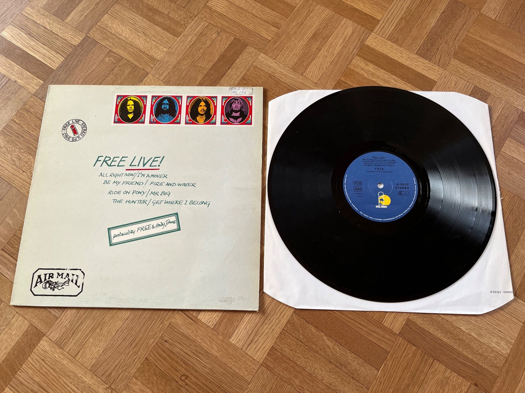 Dischi in vinile: Free - Live – Usato da Giebenach venduto da Wurlitzer70