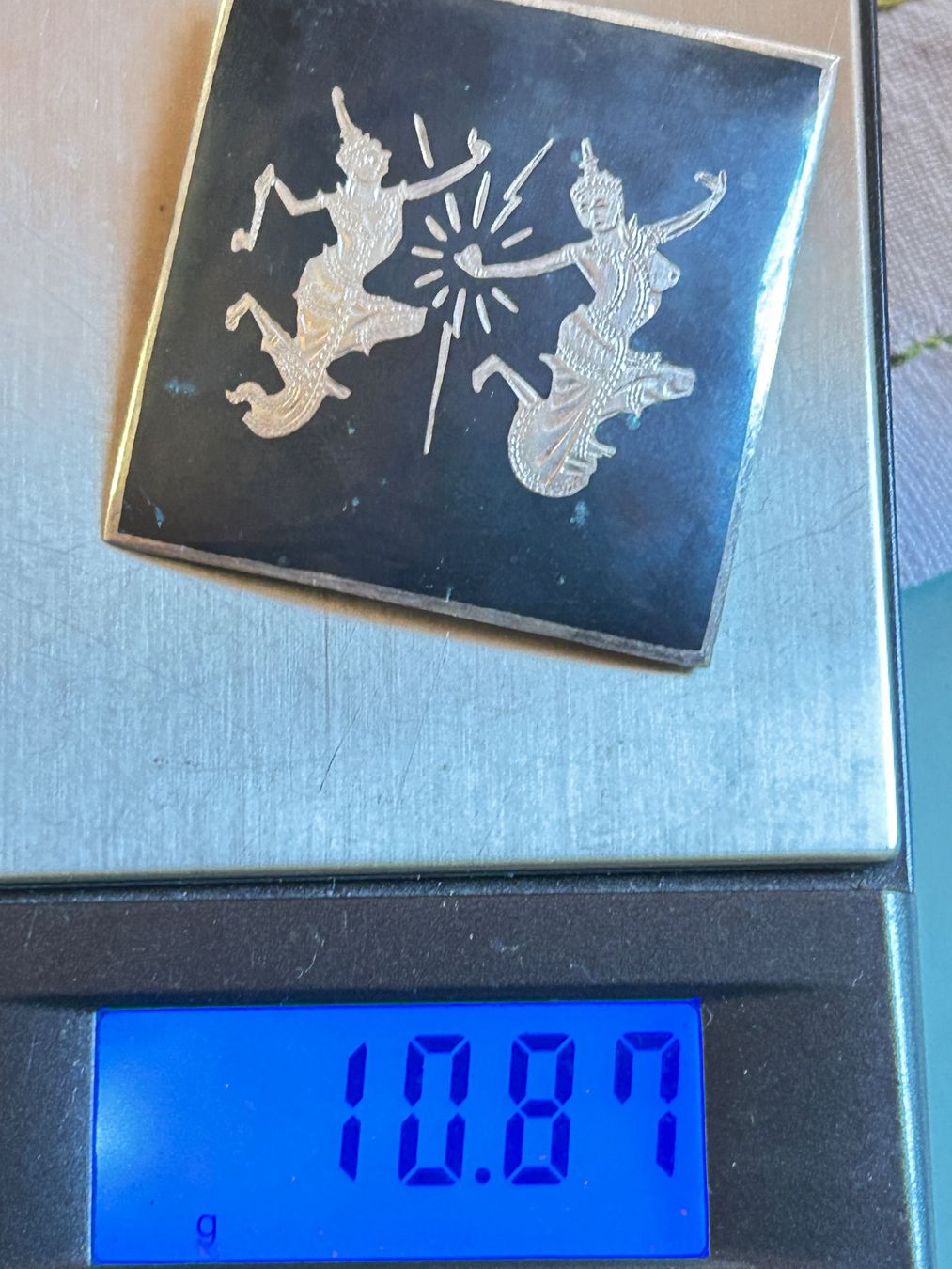 Spille & Fermagli: Silber Brosche Siam Sterling Tänzer – Usato da Dittingen venduto da Bijoubelle 6