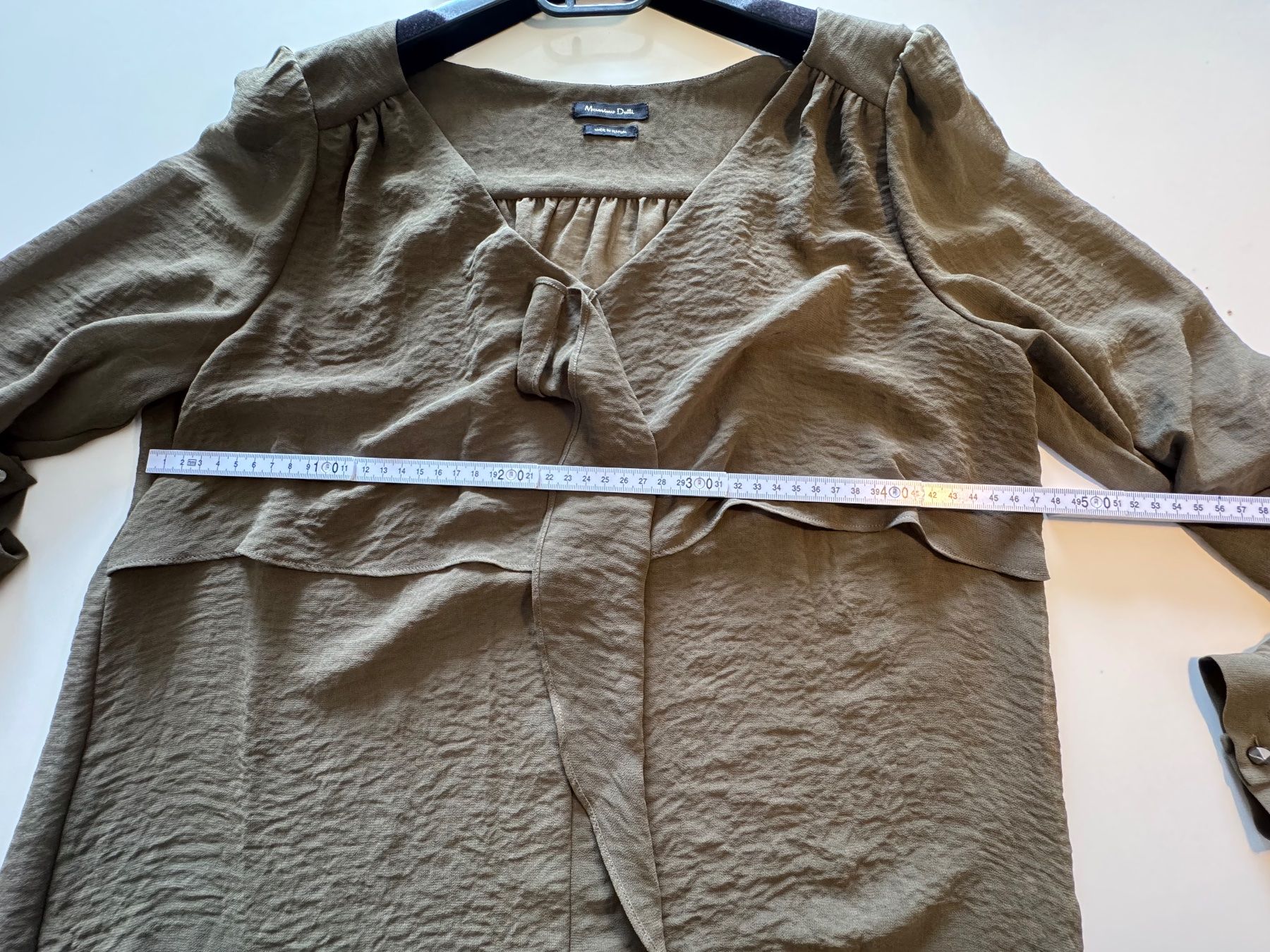Massimo Dutti Blusen: Massimo Dutti Seidenbluse, Braun, Gr38/40 – Gebraucht aus Zumikon von calibru 1