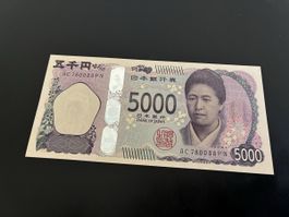  5000 Yen JAPAN 2024 P.108 bankfrisch 