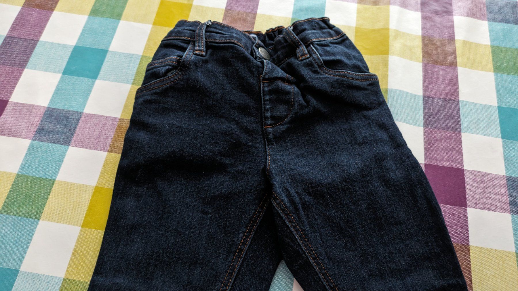 Next Pantaloni: next Jeans Hose - Gr. 98/104 – Usato da Staufen venduto da Fleby84 2