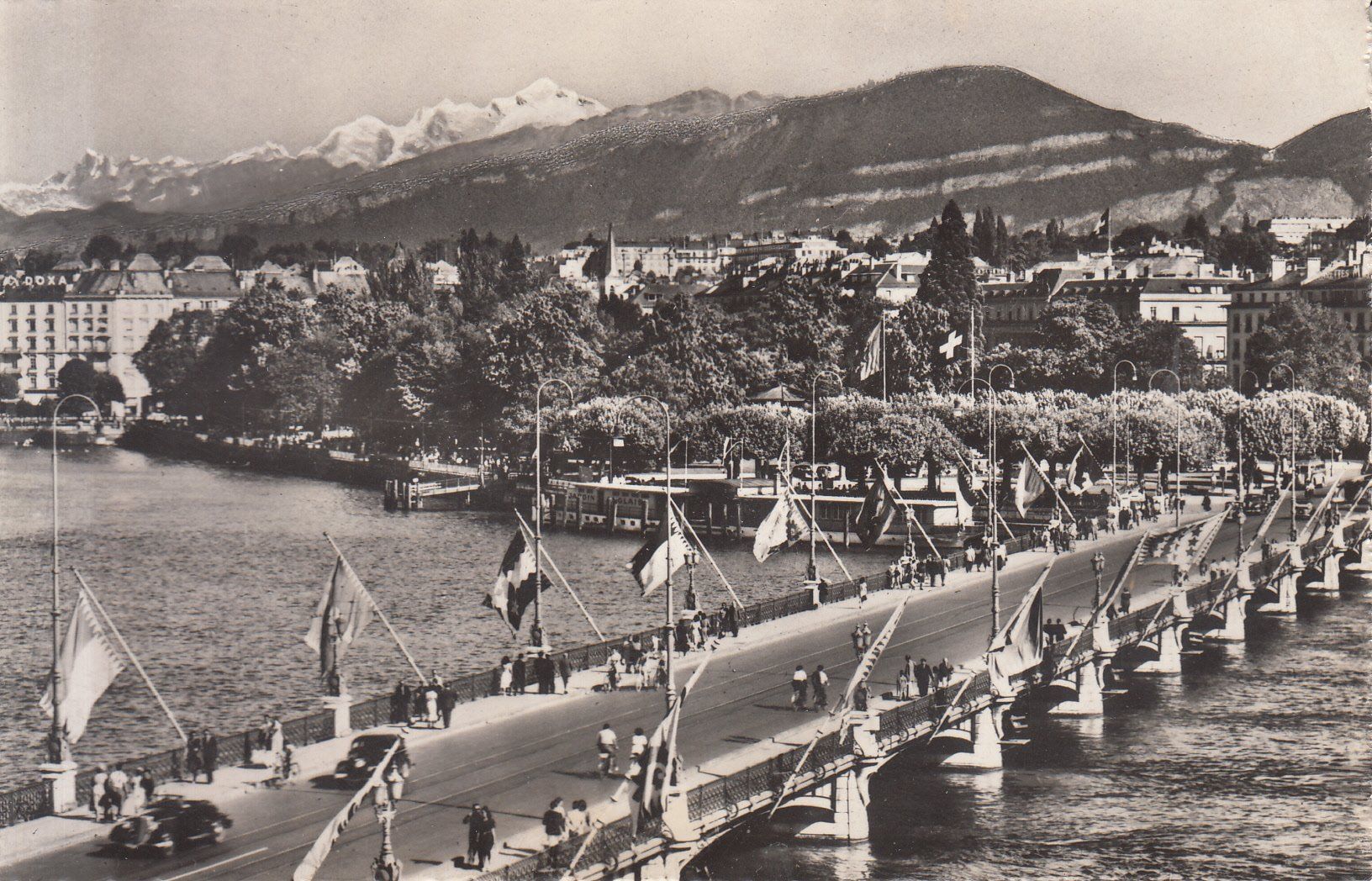 Cartoline postali: Genève 1956 – Usato da Bürglen TG venduto da StampGraf