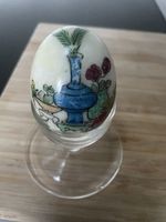 bemalter Specksteinei für das Osternest oder Ostergesteck