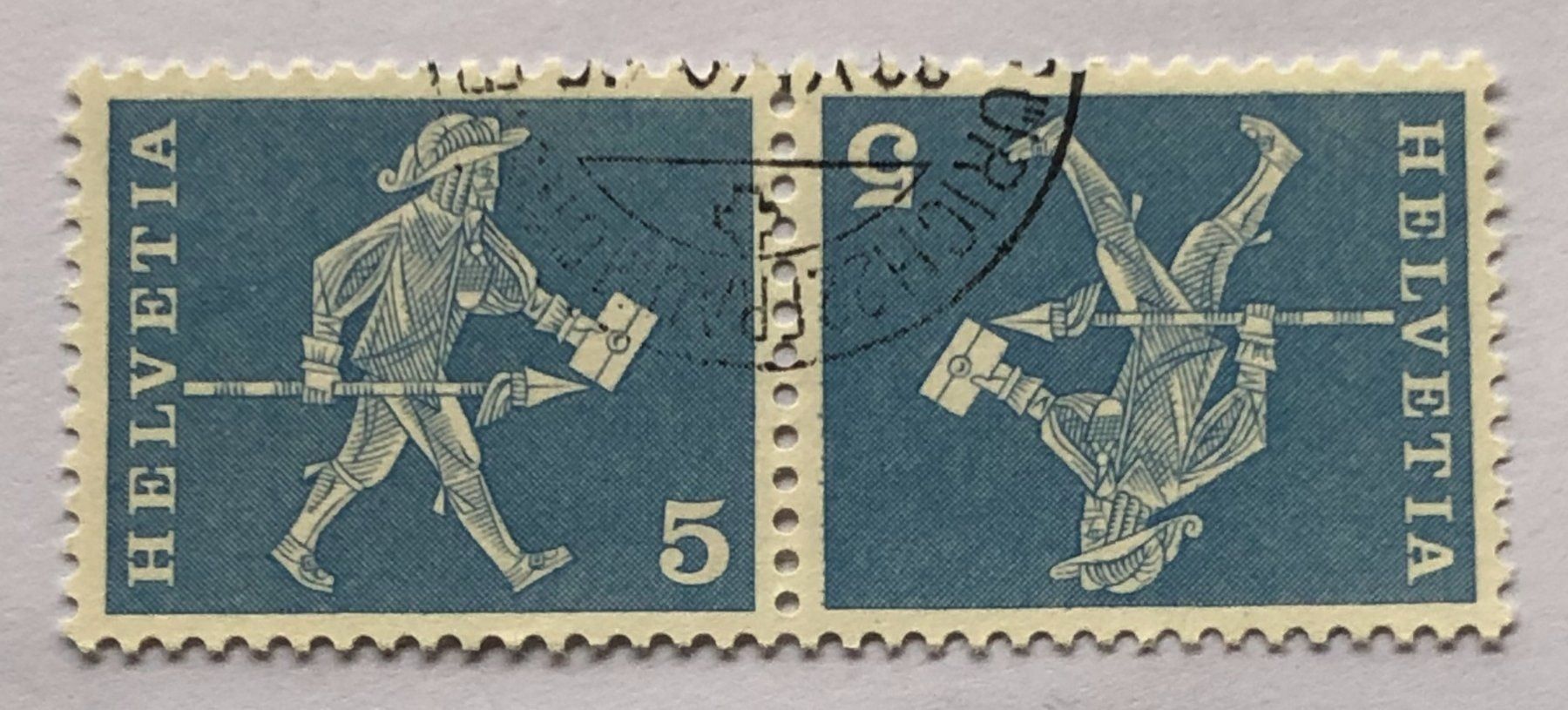 Alle Briefmarken: Nr.K 45 mit Stempel – Gebraucht aus Aarau von Billa007