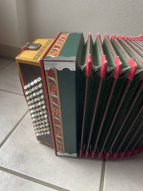 Strumenti musicali: Schweizer ÖRGELI - chromatisch wie Akordeon – Usato da Flaach venduto da Waltiba 2
