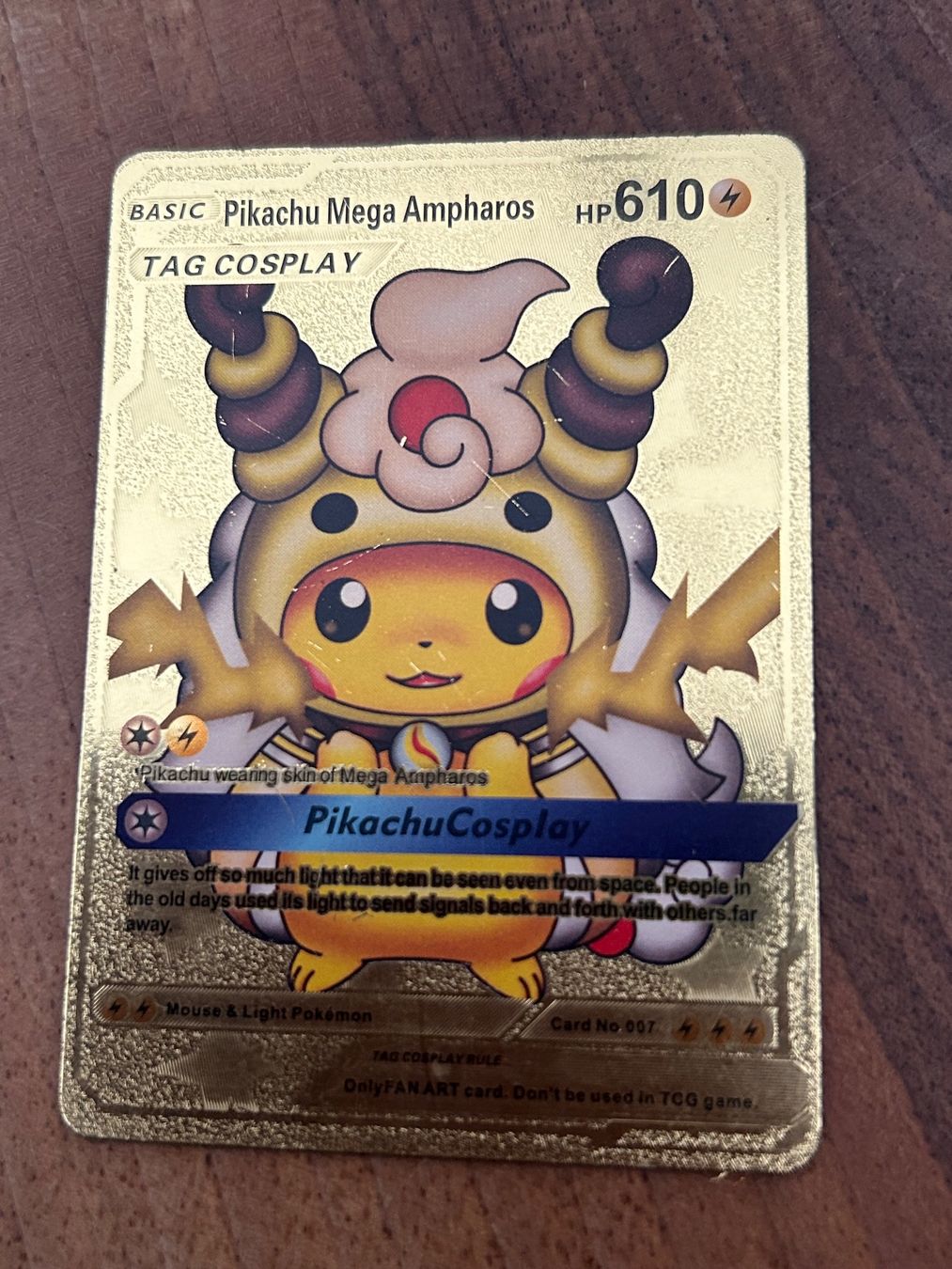 Pokémon Sammelbilder & Trading cards: Pokémon Karten Pikachu Mega Ampharos Morpeko V Gold – Gebraucht aus Schötz von chousan 3