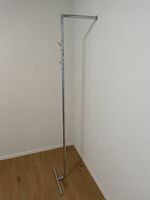 Anlehngarderobe Lucca (Metall verchromt) / Kleiderständer