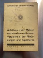 Schweizer Armee, Anleitung zum Melden u. Krokieren