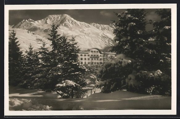 Cartoline postali: AK Andermatt, Hotel Bellevue Palace – Usato da Berlin venduto da bartko-reher