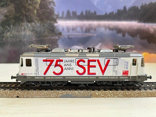 SBB/CFF/FFS Modellini di ferrovie: Hag 088 Lok Re 4/4" SEV SBB – Usato da Rüegsauschachen venduto da baum3415 1