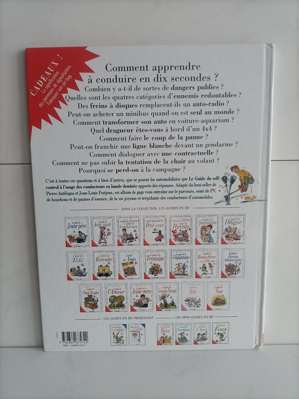 Fumetti: BD Le guide du self-control à l'usage des conducteurs / Tybo – Usato da crans montana venduto da AB3963 1