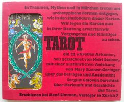 TAROT - Die 22 Grossen Arkane, 1. Auflage 1968