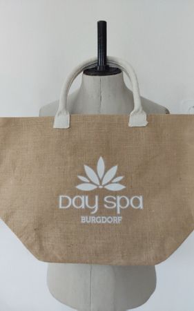 Jutetasche Strandtasche neu