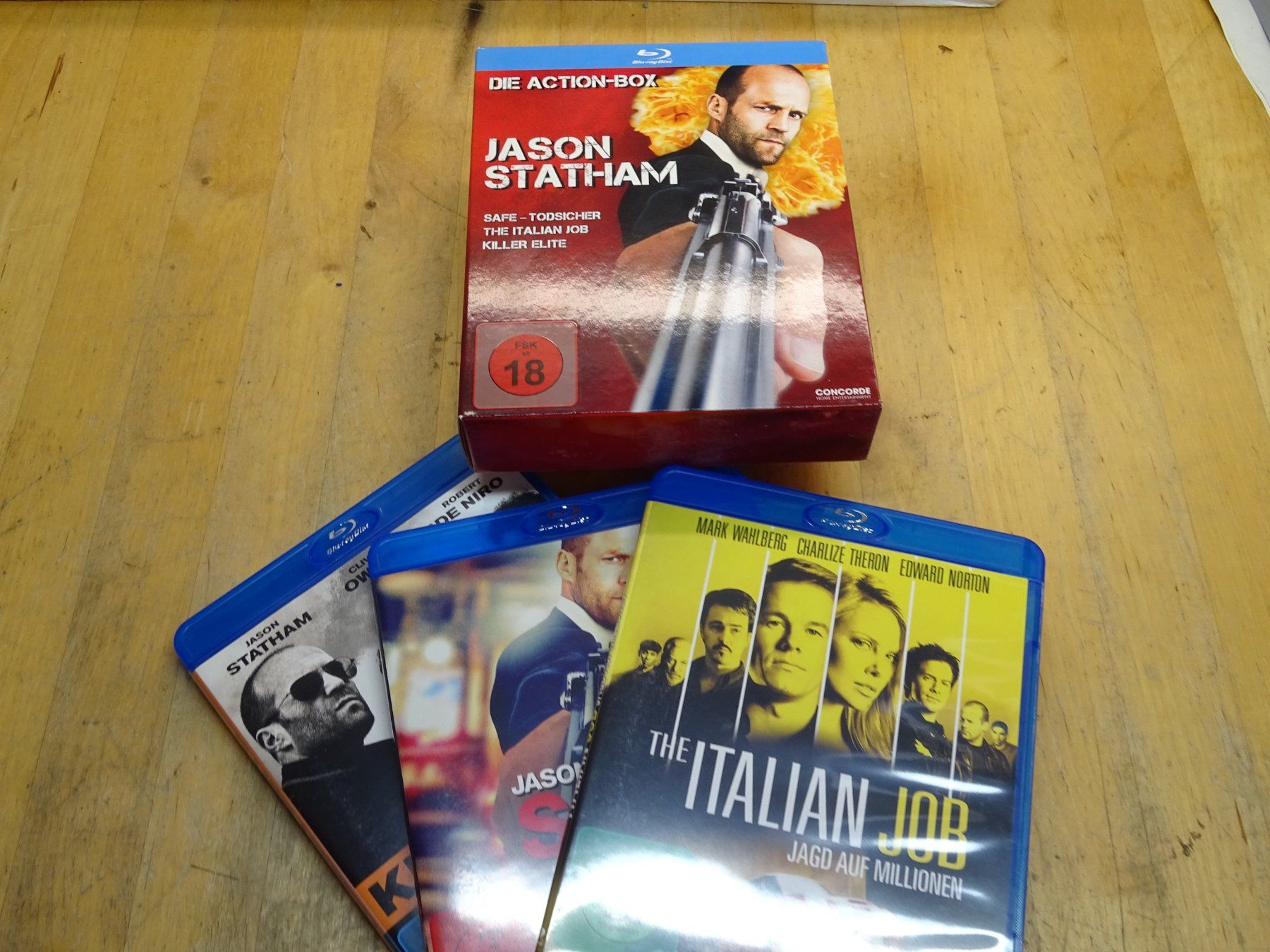 Tous les DVDs: Jason Statham, Die Aktion Box, Blu Ray – D'occasion à Wohlen AG par Bricktoys 2