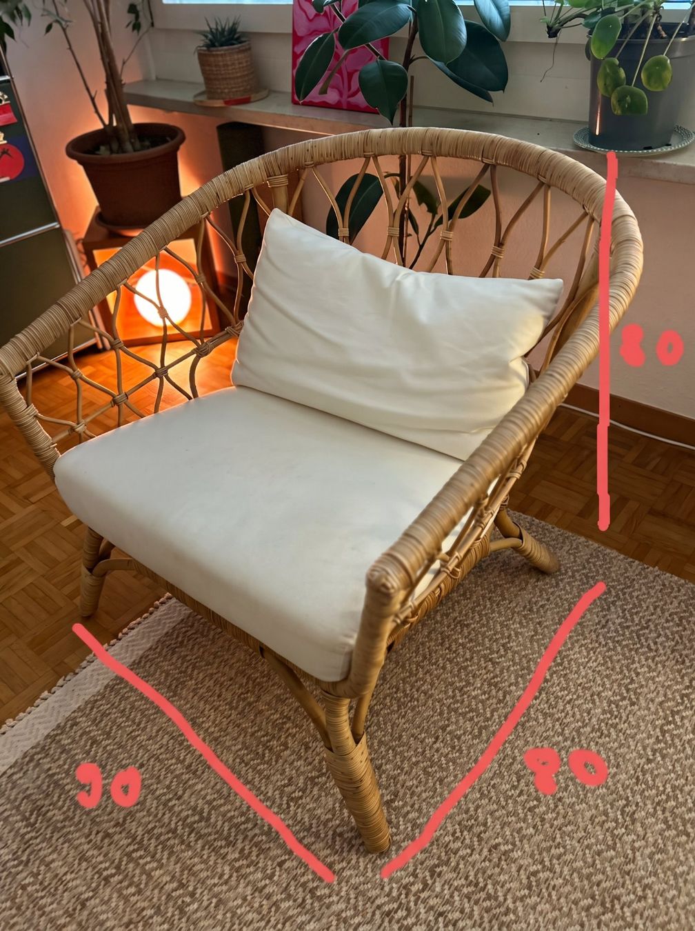 Ikea Poltrone: Rattan Sessel – Usato da Zürich venduto da nin_lisan97 1