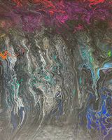 Acrylbild Nr. 6805, Grösse 40x50cm, Handgemaltes Unikat