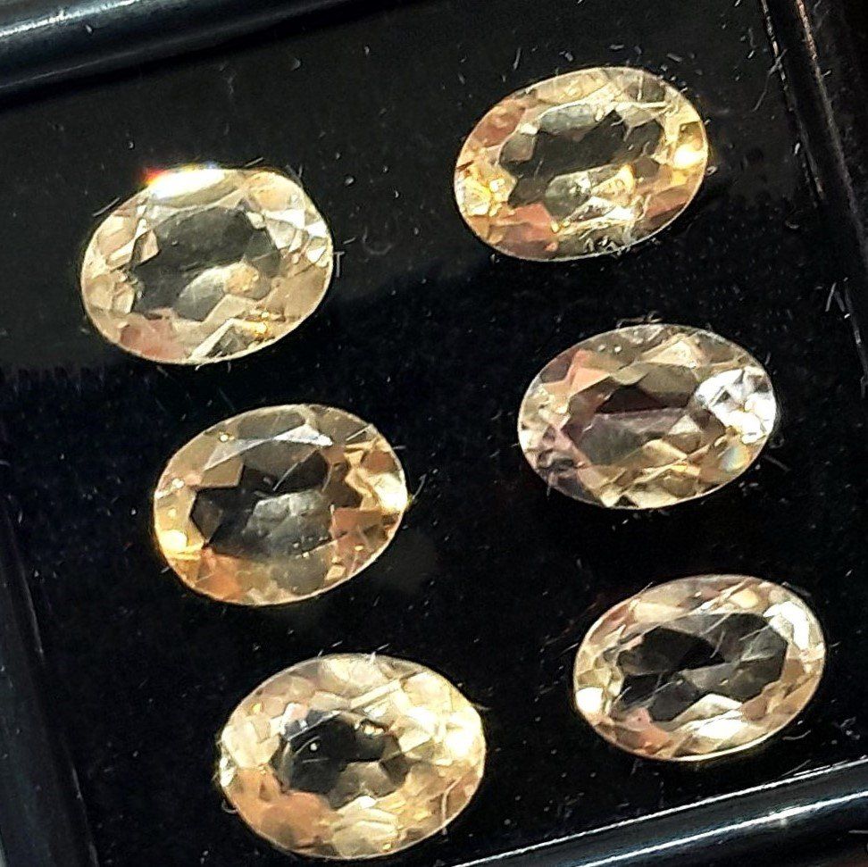 Pietre preziose: 6x citrines 7x5 mm - Valeur 55.- Fr – Nuovo (secondo la descrizione) da Grimisuat venduto da Valgem 1