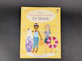 USBORNE Mein Anziehpuppen-Stickerbuch: Im Urlaub