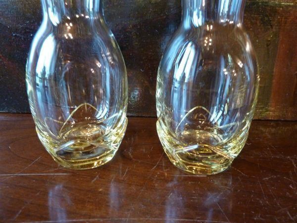 Vasen & Gefässe: 2 Antike Glas Vasen – Gebraucht aus Bure von 1319 1
