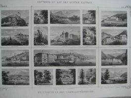 Erinnnerung an den Vierwaldstättersee  Kt. LU/SZ