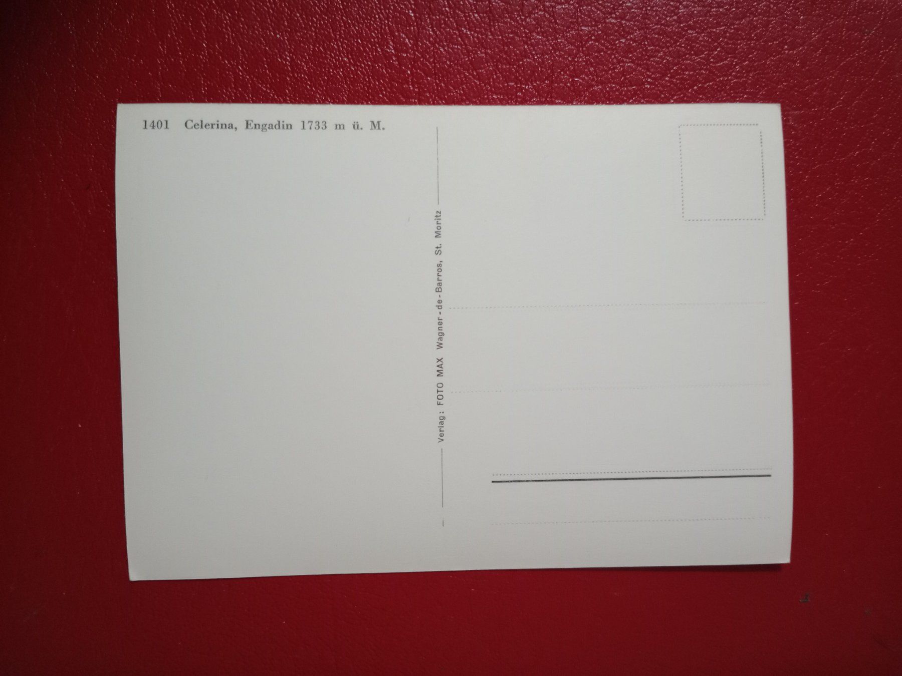 Cartoline postali: Celerina Graubünden s/w Karte – Usato da Küttigen venduto da Melisch1000 1