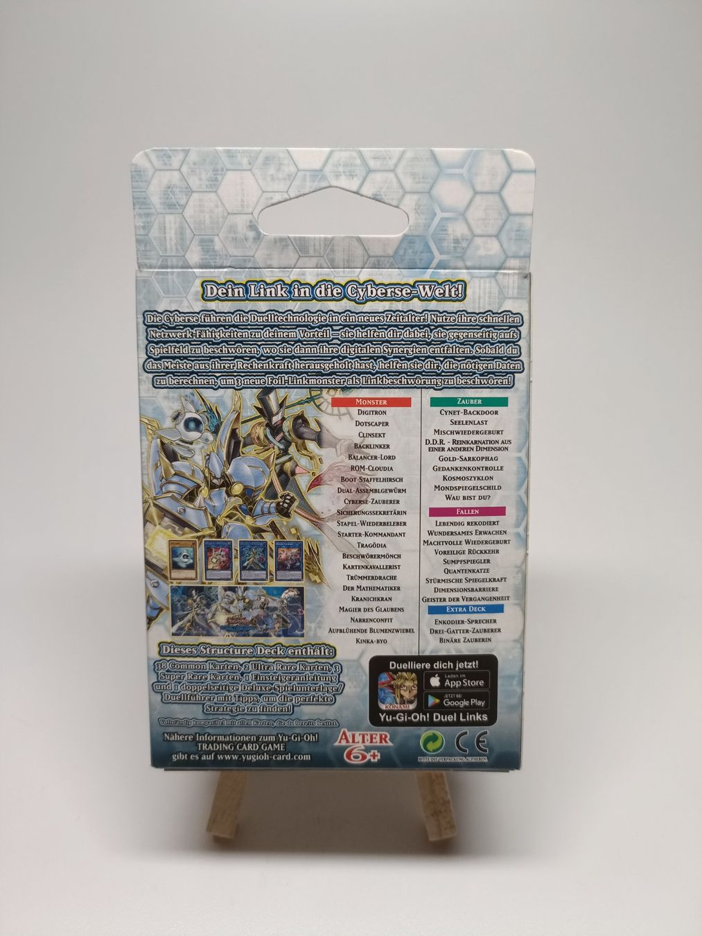 Cartoline: Yu Gi Oh Deck 1. Ed Cyberse Link – Nuovo e nell'imballaggio originale da Zihlschlacht venduto da Sir_Lonedrinker 1