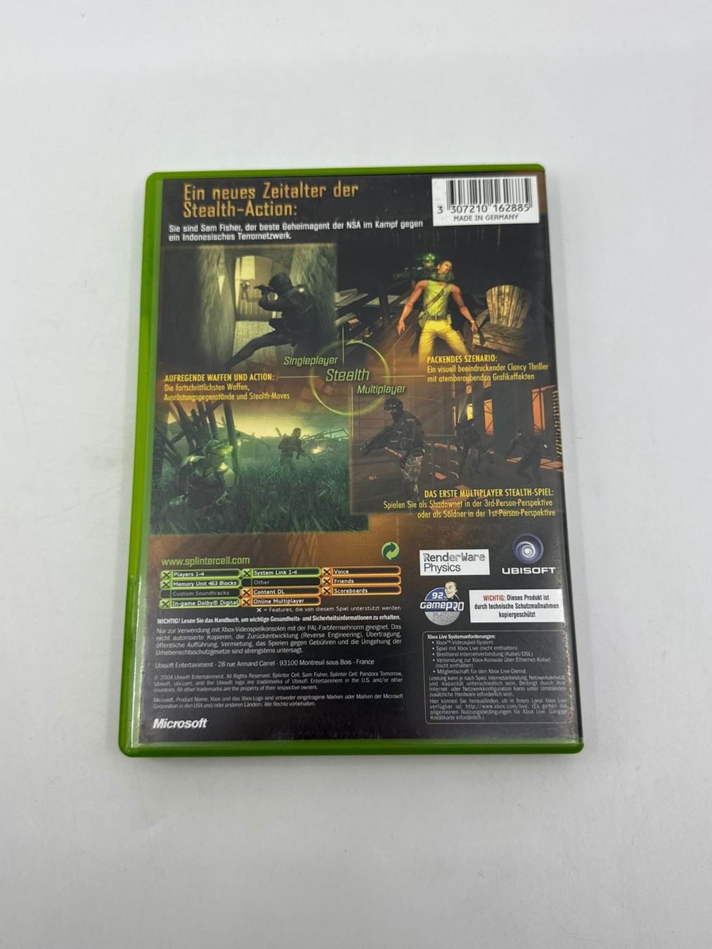 Giochi: Splinter Cell - Pandora Tomorrow (XBOX) – Usato da Herisau venduto da Seyashop1 2